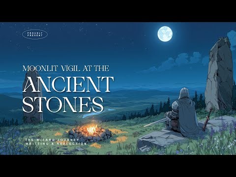 Medieval Fantasy Music for Calm & Meditation | Moonlit Vigil at the Ancient Stones