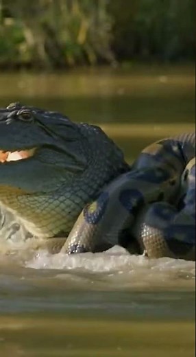 Anaconda vs Crocodile | Deadly Water Battle