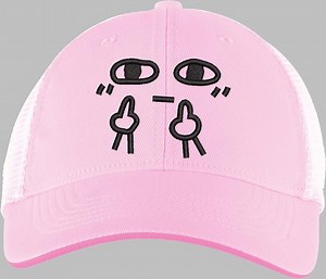 Middle Finger Cartoon Embroidery Design: Funny Hat & Cap Pattern (PDF) - Etsy