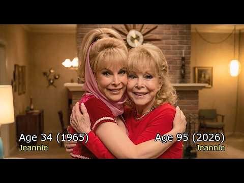 I Dream of Jeannie - How They Look Now 2026 Young Meets Old #IDreamOfJeannie #ThenAndNow