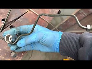 Mercedes R230 SL55 rusty brake line repair+bleed nipple nightmare..