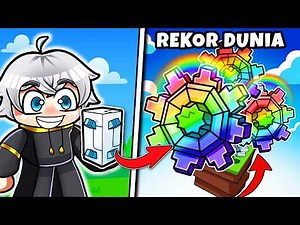 WORLD RECORD! I Created a Fully Mutated and Jumbo Rainbow Tranquil Bloom in Grow a Garden!