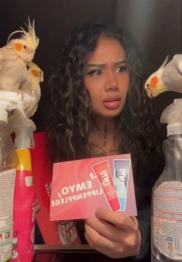 *unbezahlte Werbung | HAB NEN KNUTSCHER BEKOMMEN (halbwegs) 🤣😍😍 ich glaube Fritzi Boy und Missel mögen keine Lippenpflege .. DANKE an @EMYO ! Ich find das Paket sooooo süß 😍❤️ kennt ihr die neuen Produkte schon? #emyo #lippenpflege #tastetest #fyp #fürdich