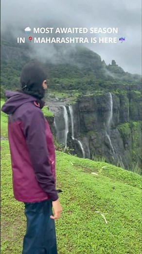 Best views of Sahyadri mountain range in Maharashtra during monsoon #maharashtra #monsoon #sahyadri
