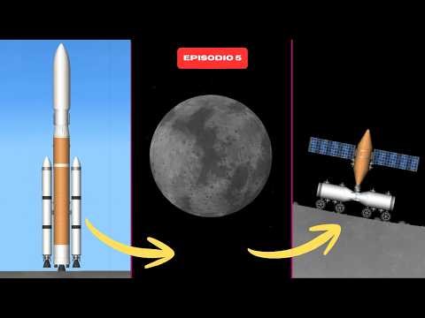 Comecei a Construir uma Base na Lua! 🌕 | Spaceflight Simulator #5