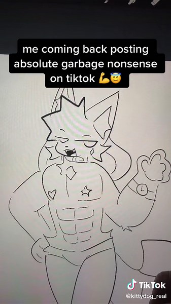 Me coming back to tiktok like 😍😍💪💪💪💪 (it is extremely vile. i am entering a nuclear waste pit) 😍 #buff #hot #flexing #furry #sexy