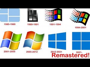 (REMASTERED!) All Windows boot screens animated with startup and shutdown sounds