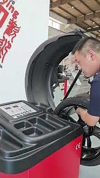 Wheel Balancer U-5880 Operation & Demonstration Video (Without Subtitles)