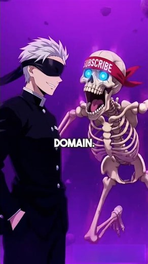 Skeleton Crashes Gojo’s Domain Expansion 💀