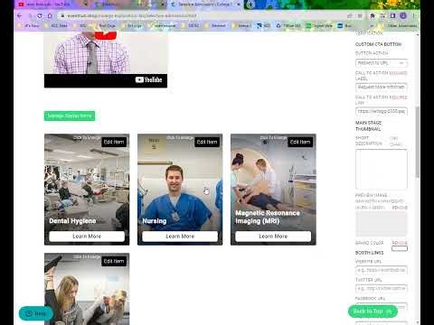 How to create a Virtual Booth