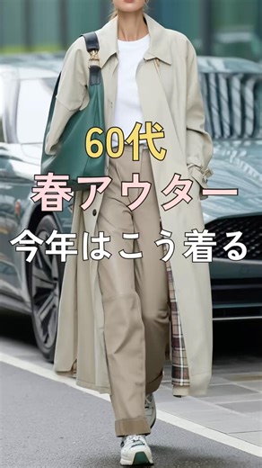 [Senior Fashion] Spring Outerwear for People in Their 50s and 60s | How to Wear It This Year #Sen...