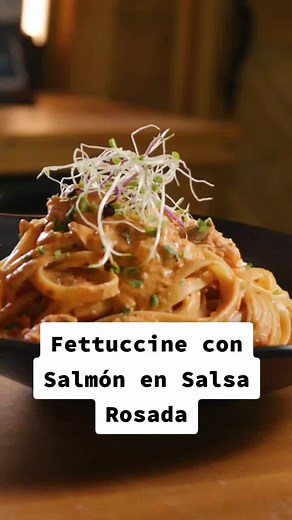 Fettuccine con Salmón en Salsa Rosada: Receta Deliciosa