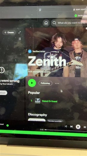 New Music Release: Stand or Kneel by Zenith
