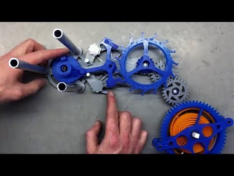 Swiss Lever Escapement Model for HSNY