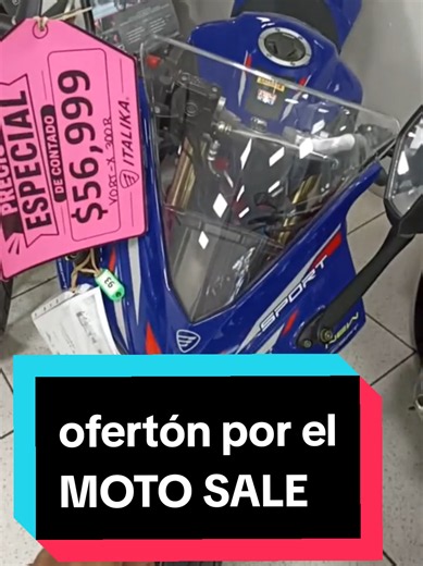 la #VortX #300 en el #MotoSale de #Italika a buen precio en la agencia Veracruz Miguel Alemán