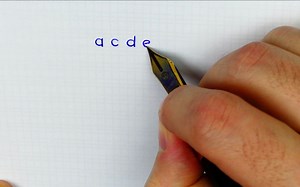 Print script打印体（衡水体）书写练习