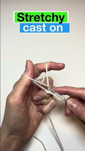 How to knit stretchy cast on?