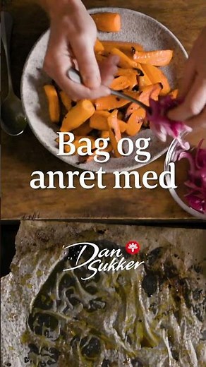 Bagte gulerødder