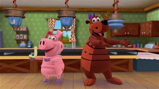 This week we are talking about the letter J! We can find the letter J in words like jelly and jar. What other J words can you think of? | WordWorld