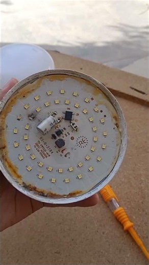 How to repair LED bulb 😱