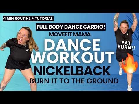 Burn It To The Ground Dance Workout 🔥 Full Body Cardio for Mums