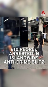 610 people have been arrested and more than 1,800 others are under investigation following a multi-agency enforcement blitz targeting criminal activities. CNA's Nikhil Khattar followed the police on two raids on illegal sexual services being offered at HDB units. #singaporenews #singapore | CNA
