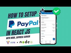PayPal Payment Gateway Integration in React JS & Node.js | Step by Step Tutorial