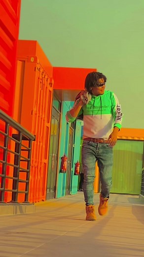 Walking Through Colorful Corridors: A Visual Journey