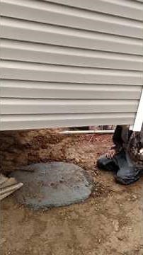 Setting up a mobile home