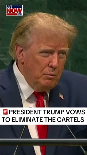 President Trump vows to eliminate the cartels. “The cartels are the ISIS of the Western Hemisphere.”