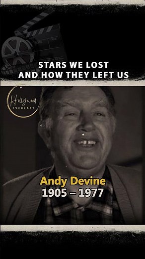 Andy Devine – The Voice Hollywood Never Forgot… But What Took Him Away?