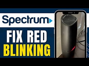 HOW TO FIX SPECTRUM ROUTER BLINKING RED (easy)