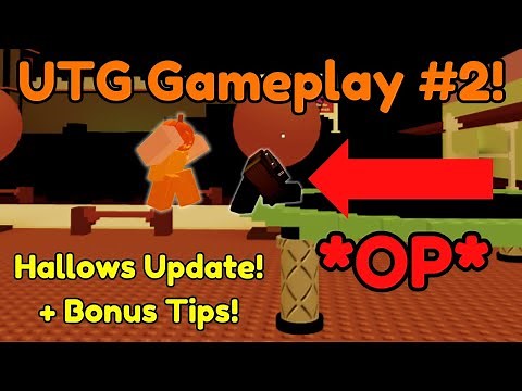Untitled Tag Game PRO MOBILE GAMEPLAY: Hallows Update! (+ OP Strat)