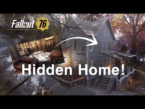 Hidden Immersive Safehouse Build Fallout 76 CAMP Tutorial