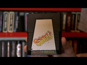 Q*bert's Qubes (Atari 2600) game review by Mike Matei