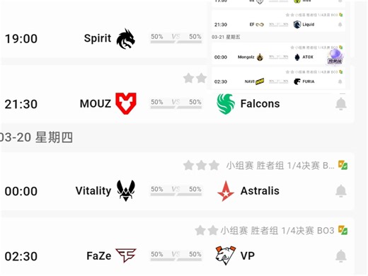 BLAST里斯本第一轮分析预测