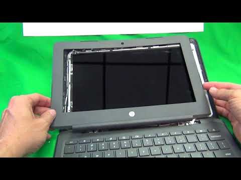HP Chromebook 11 G6 EE Touch and Non-touch Screen Replacement Procedure