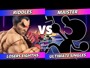LMM Miami 2024 TOP 8 - Riddles (Kazuya, Terry) Vs. Maister (Game & Watch) Smash Ultimate - SSBU