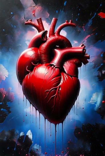 💔 Heart SHATTERS in Epic Explosion | Dark Surreal AI Art Animation