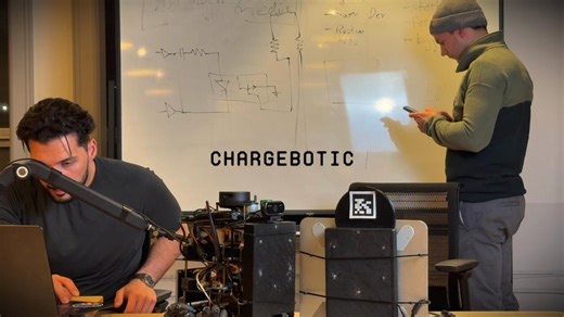 introducing Chargebotic, autonomous charging for robots.robots are getting smarter every day. but they all share the same problem: someone still has to charge them.designed for space to charge and save rovers on the Moon, we realized robots on Earth have the same problem.Chargebotic is a simple, universal charging system. it includes a charging pad, a receiver module, and software that manages your robots' charging.this allows your robots to charge themselves anywhere in extreme environments, ac