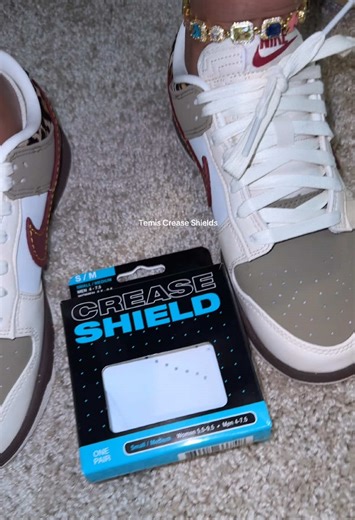 Keep your sneakers crease free. Temis Crease Shields Protect the toe box perfectly and comfortably! #erikassolestyle #sneakertok #sneakerproblems #tiktokshopcreatorpicks #sneakerhead @temisbrands