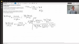 Dosage Calculation Question for Healthcare Professionals!