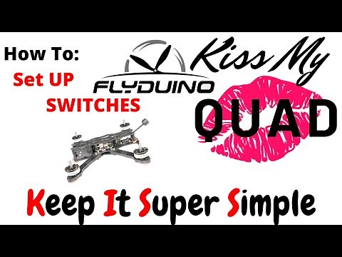 Setting Up Switches On KISS Flyduino - How To Arm & Disarm + More = Beginner's Guide
