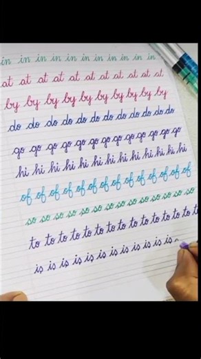 Cursive Writing Practice for Beginners | Easy Handwriting Improvement for Kids