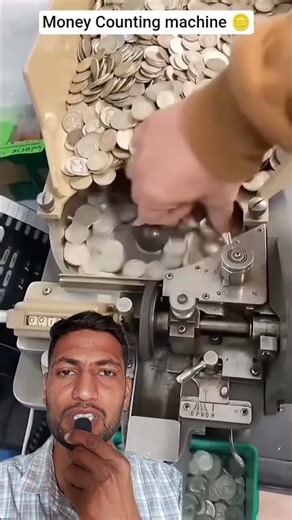 Coin counting machine 🪙💰#tools #india #machine #hindi #viral #factory