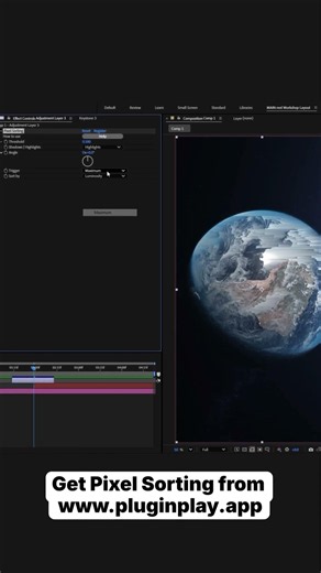 Pixel Sorting for After Effects