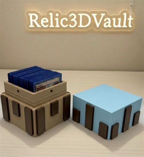 MTG Slats Deck Box - Magnetic Lid - Commander EDH Card Box - Double Sleeve TCG Storage - Build-a-box Series - Etsy