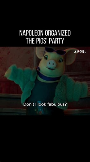 Napoleon organized the pigs’ party!