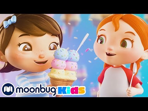 Yum Yum Ice Cream Song! | Kids Learning Videos | Nursery Rhymes | ABCs And 123s