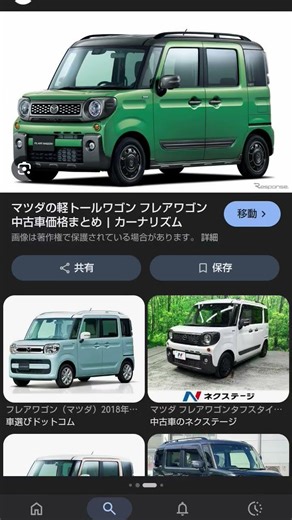 歴代のマツダフレアワゴンタフスタイル